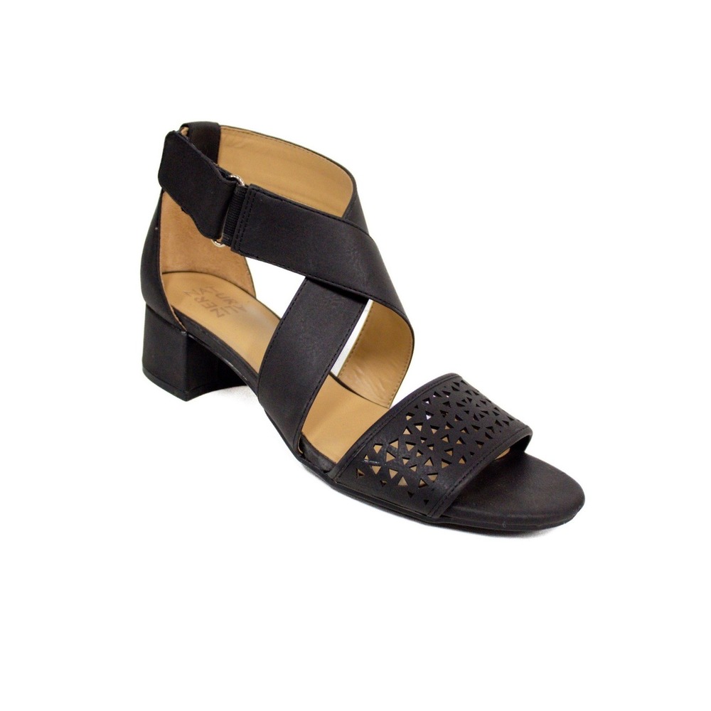 Naturalizer Adaline 2 Sandals in Black Block Heel Dress Women's Size 9